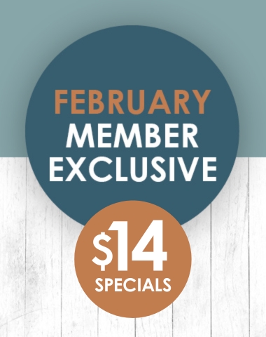 FEBRUARY MEMBER EXCLUSIVE