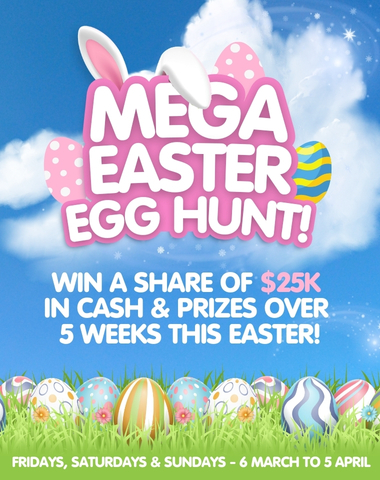 THE MEGA EASTER EGG HUNT