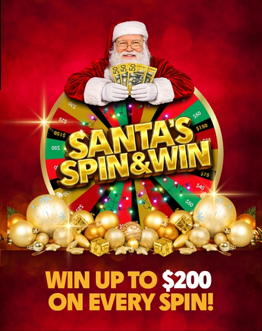 SANTA’S SPIN & WIN